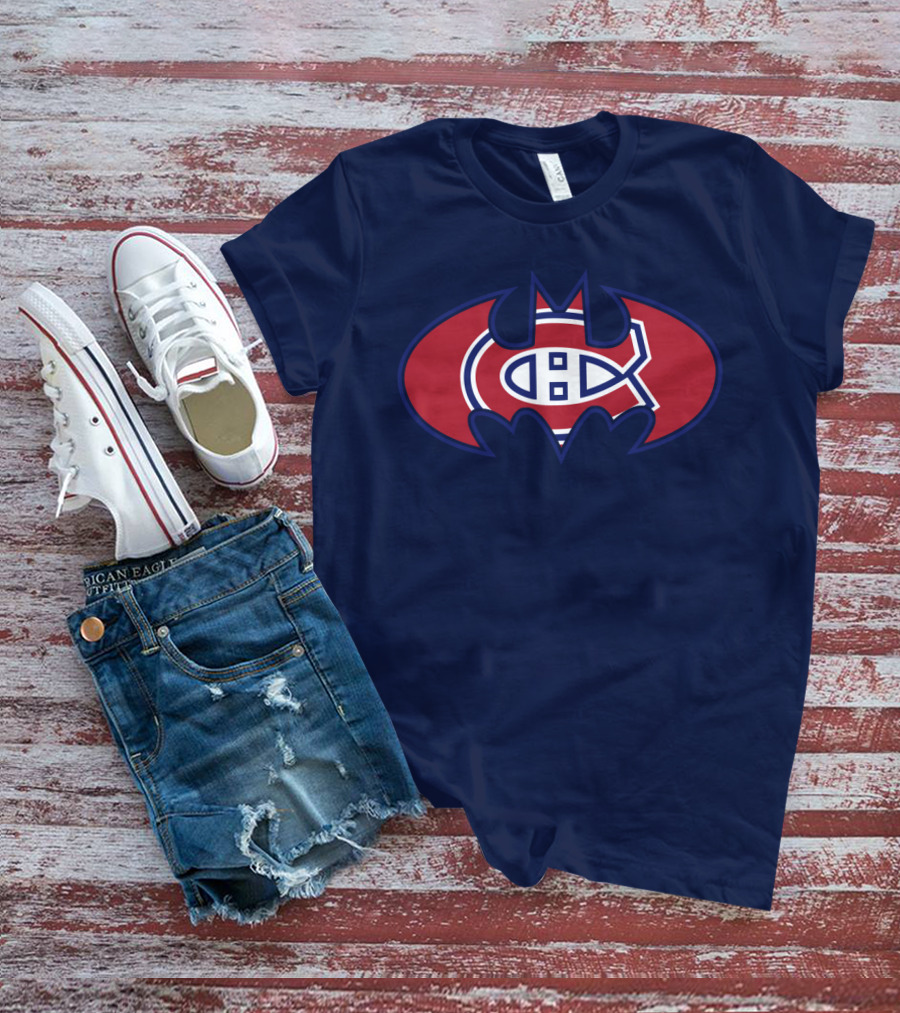 Montreal Canadiens Bat Symbol T-Shirt