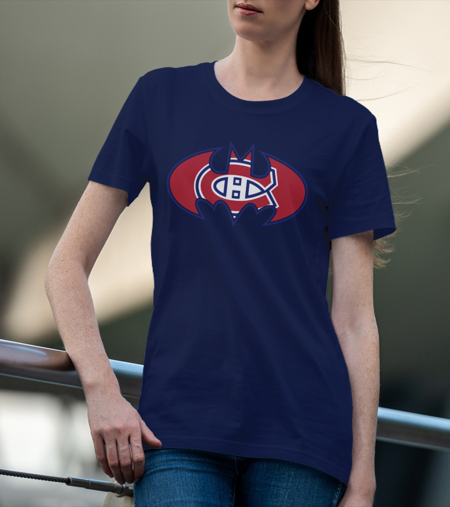 Montreal Canadiens Bat Symbol T-Shirt