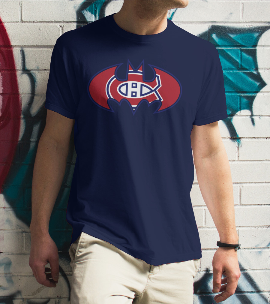 Montreal Canadiens Bat Symbol T-Shirt