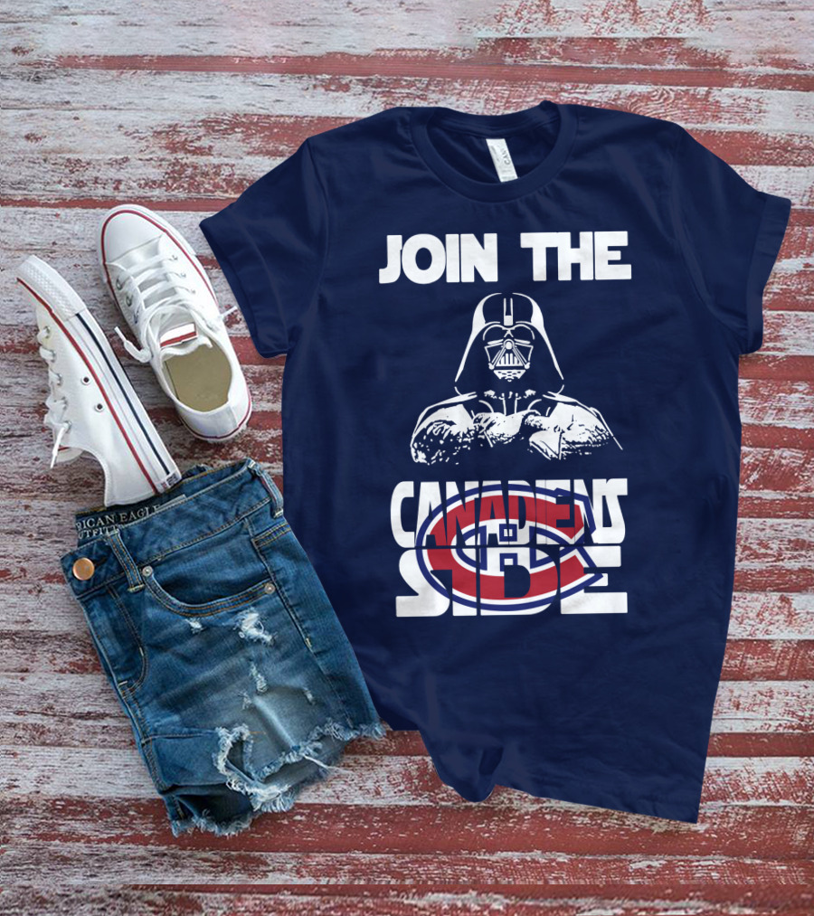 Join The Canadiens Side Montreal Canadiens T-Shirt