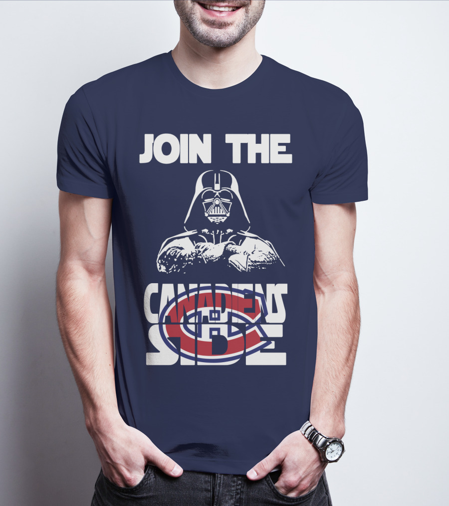 Join The Canadiens Side Montreal Canadiens T-Shirt