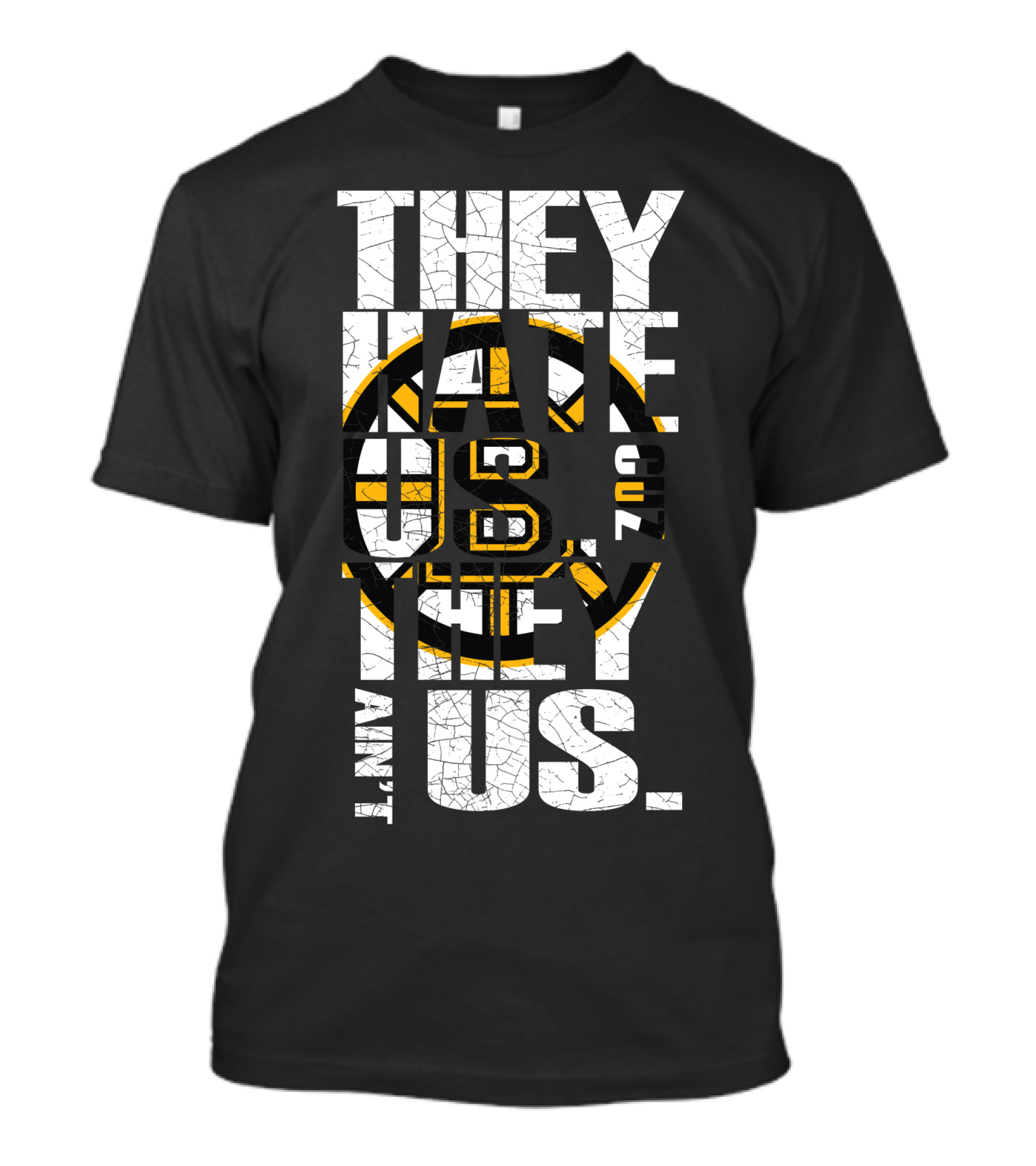 They Hate Us Boston Bruins They Ain't Us T-Shirt