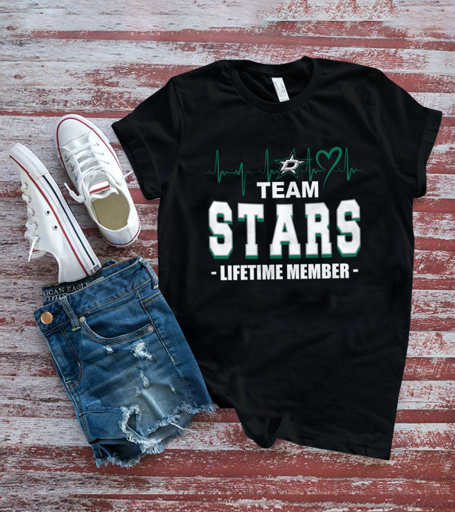 Team Stars Lifetime Member Dallas Stars T-Shirt