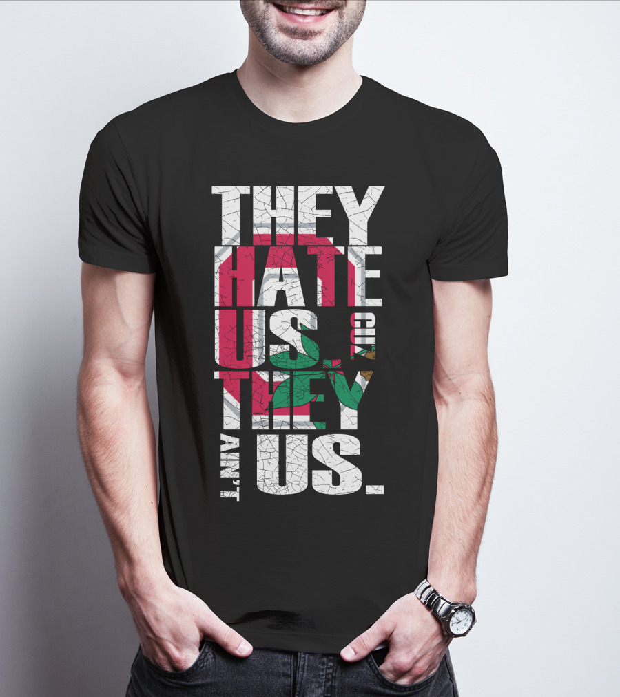 They Hate Us Cuz They Ain't Us Ohio State Buckeyes T-Shirt