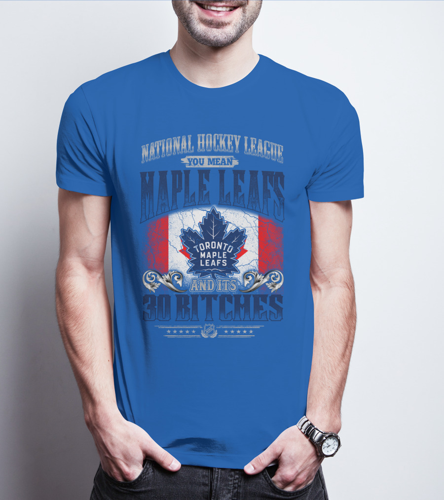 National Hockey League You Mean Toronto Maple Leafs And Its 30 Bitches T-Shirt