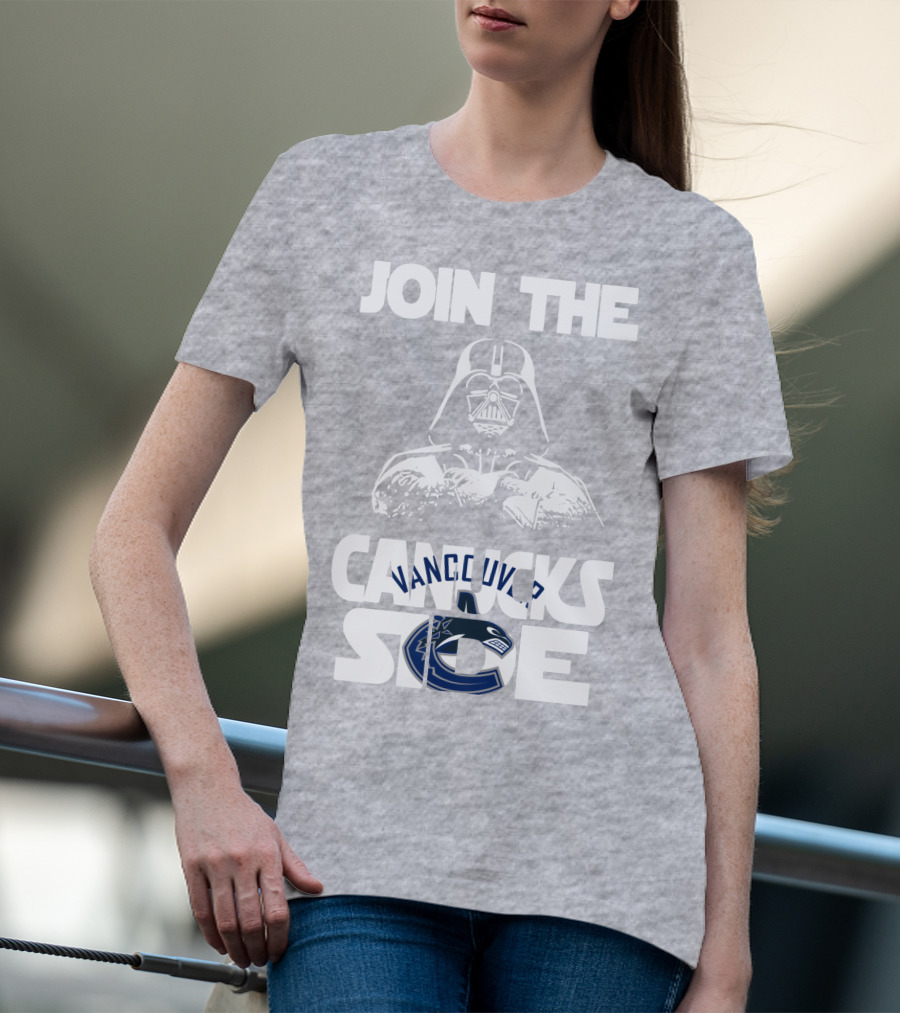 Join The Vancouver Canucks Side T-Shirt