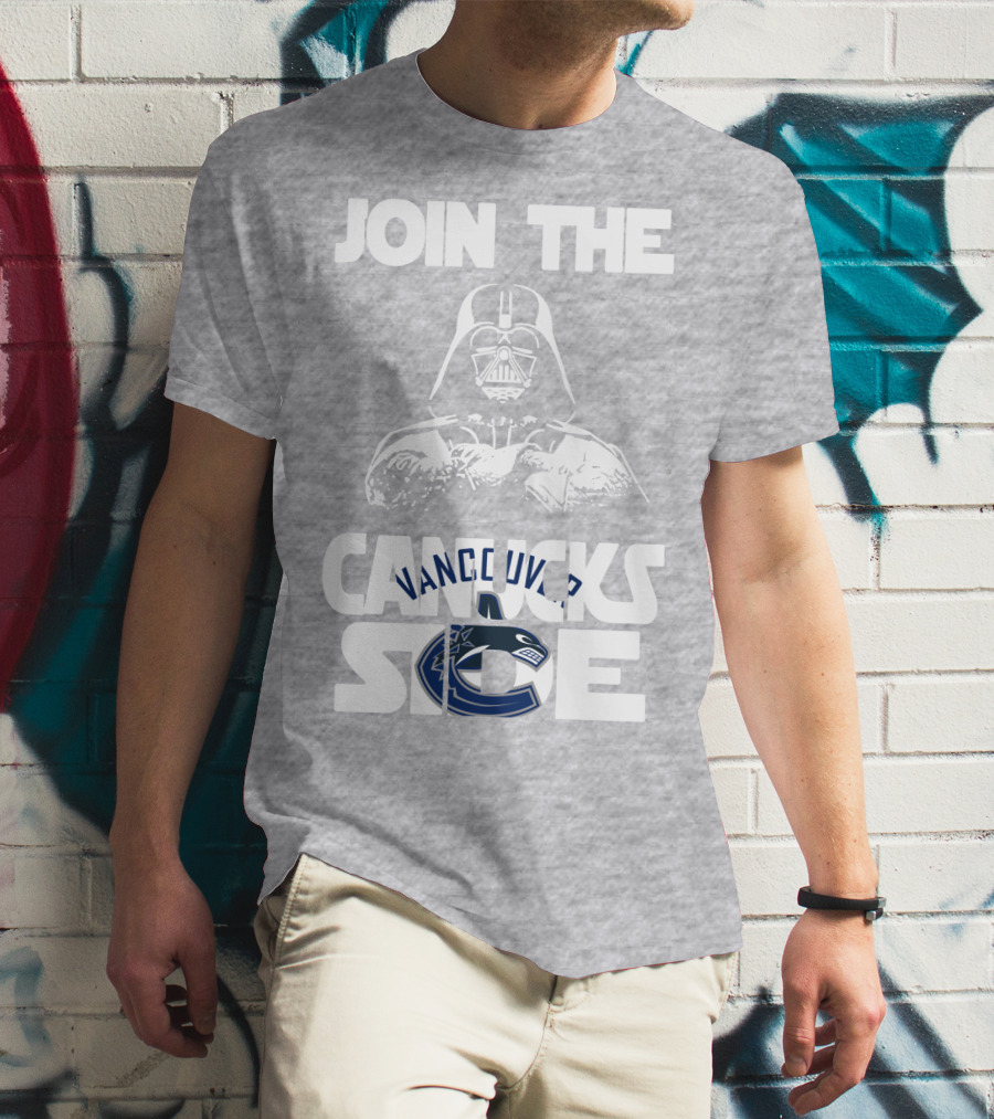 Join The Vancouver Canucks Side T-Shirt