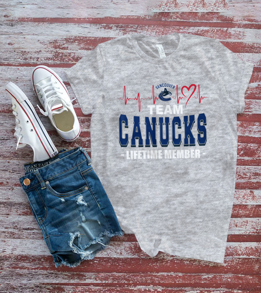 Vancouver Canucks Team Canucks Lifetime Member T-Shirt