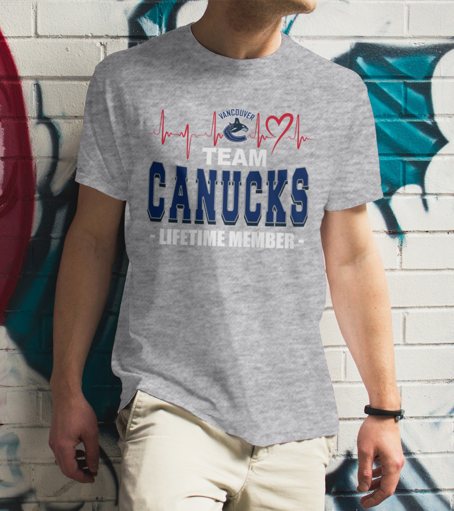 Vancouver Canucks Team Canucks Lifetime Member T-Shirt