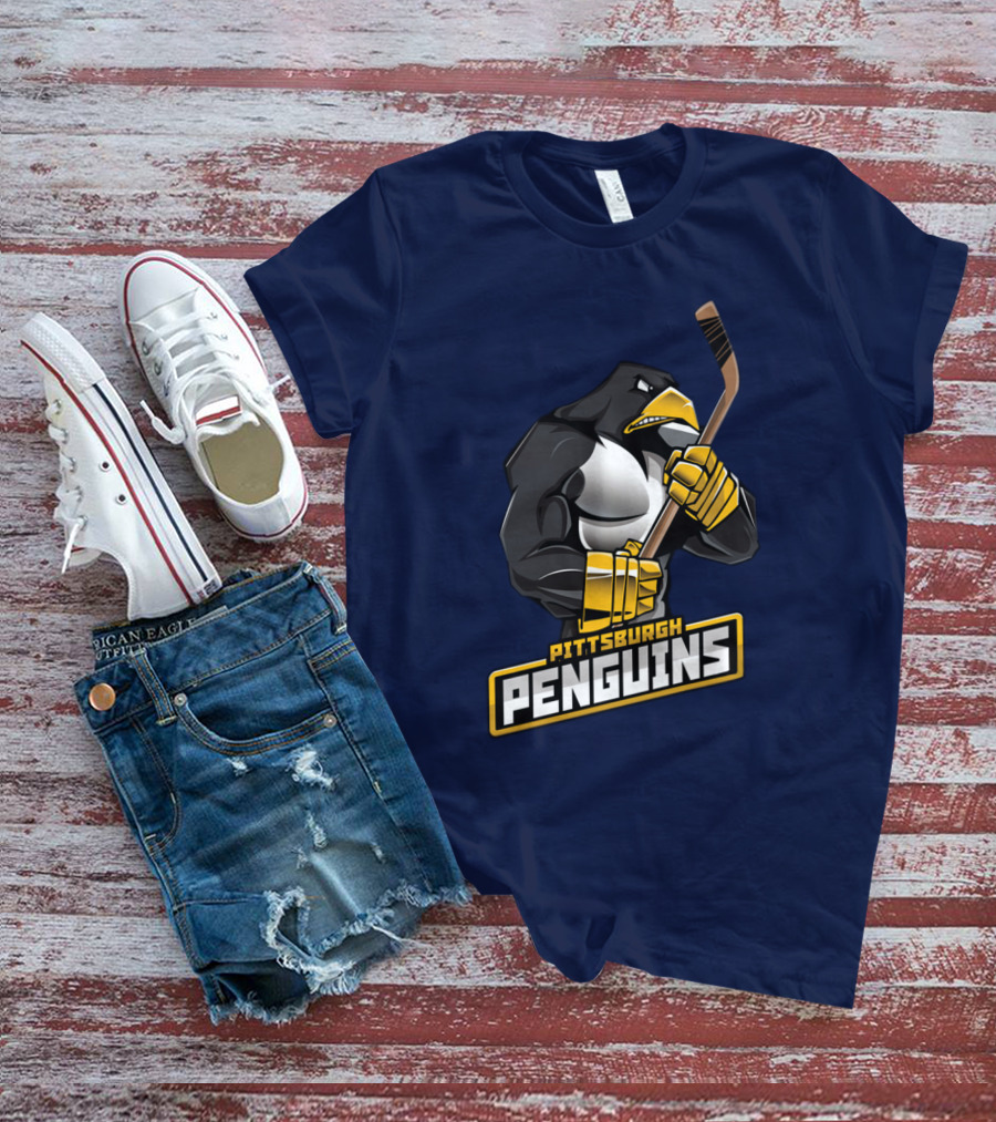 Pittsburgh Penguins Hockey Mascot T-Shirt