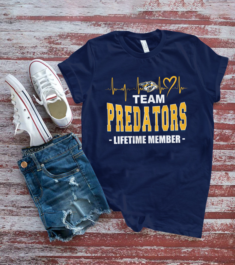 Team Predators Lifetime Member T-Shirt