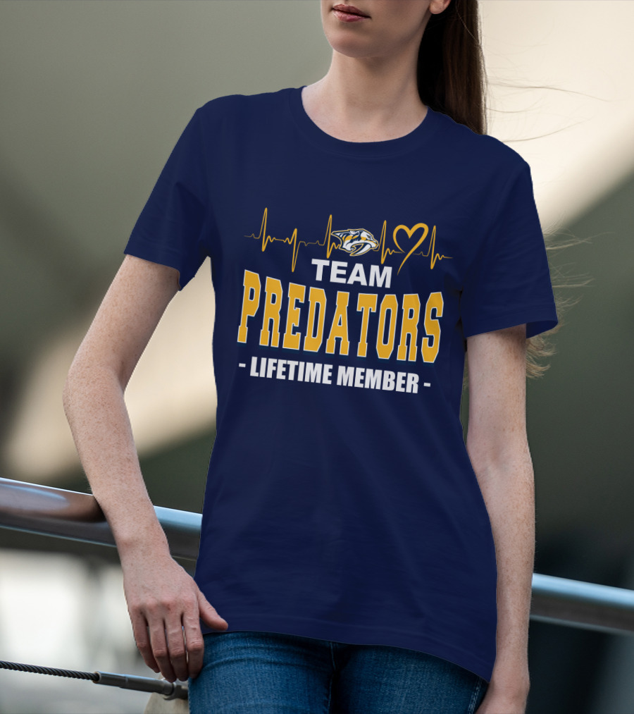 Team Predators Lifetime Member T-Shirt