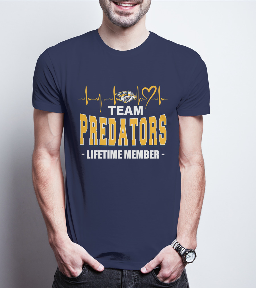 Team Predators Lifetime Member T-Shirt