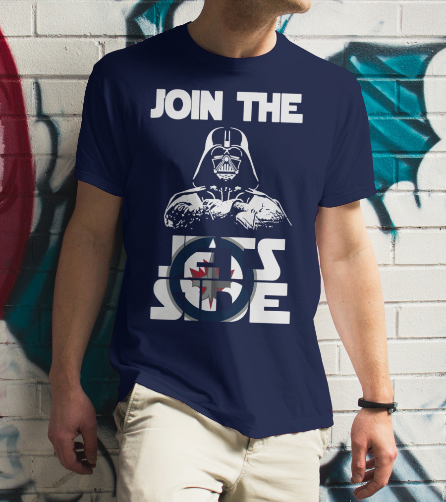 Join The Jets Side Winnipeg Jets T-Shirt