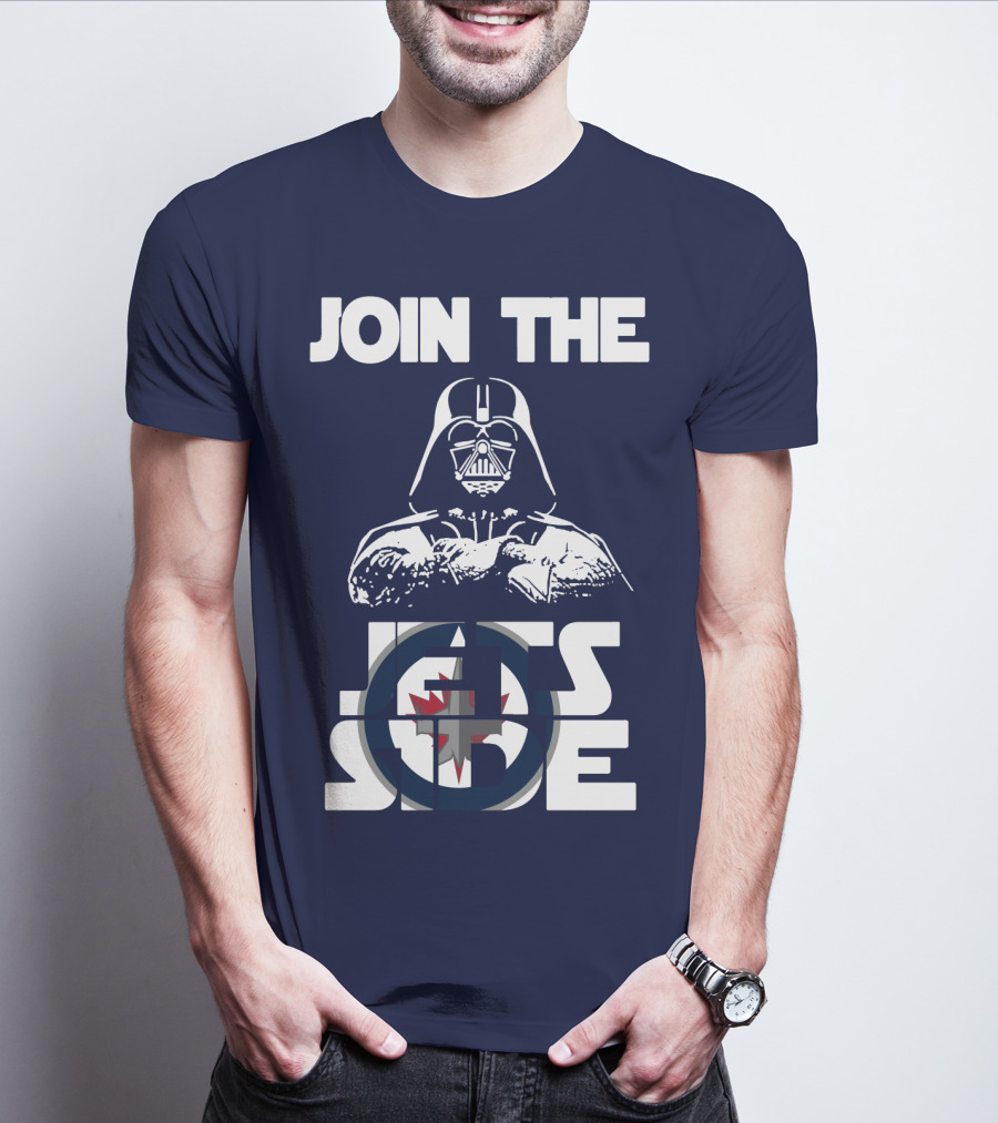 Join The Jets Side Winnipeg Jets T-Shirt