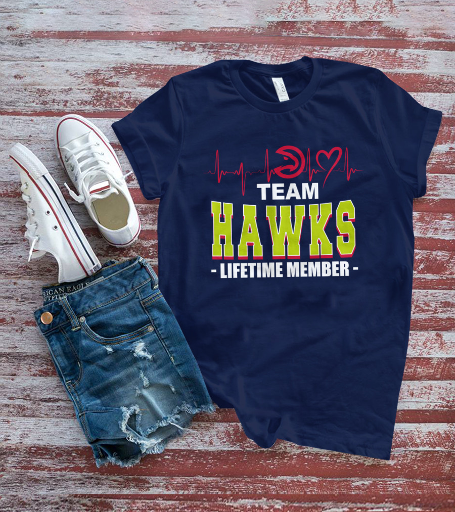 Team Hawks Lifetime Member Atlanta Hawks T-Shirt