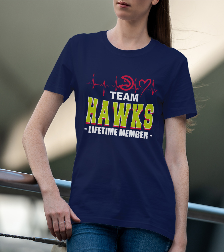 Team Hawks Lifetime Member Atlanta Hawks T-Shirt