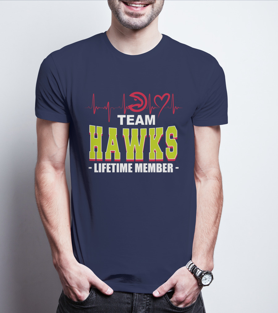 Team Hawks Lifetime Member Atlanta Hawks T-Shirt