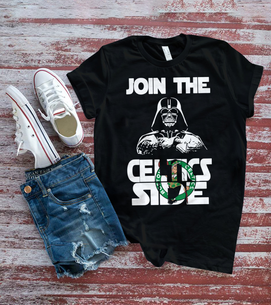 Join The Celtics Side Boston Celtics T-Shirt