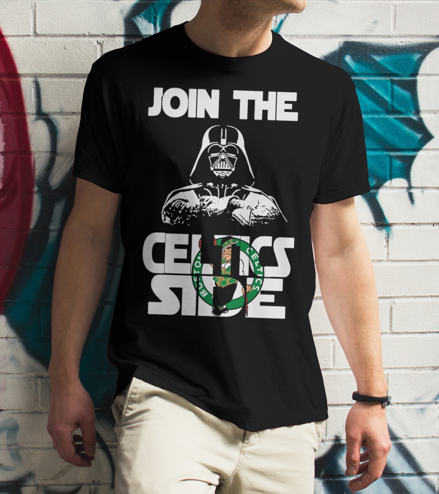 Join The Celtics Side Boston Celtics T-Shirt