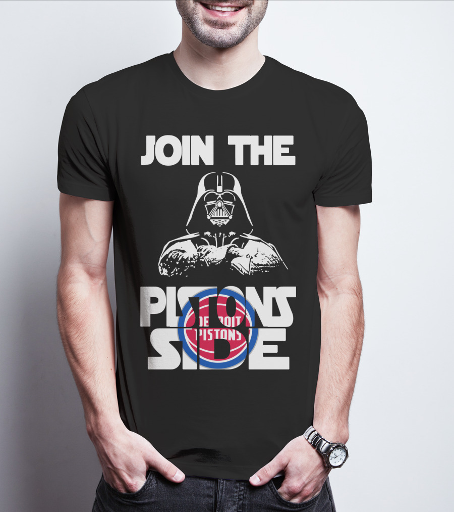 Join The Detroit Pistons Side T-Shirt