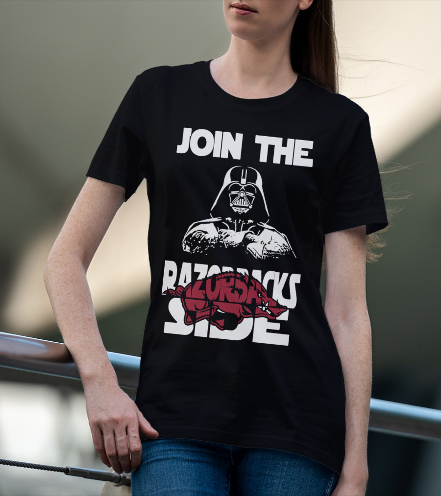 Join The Razorbacks Side T-Shirt