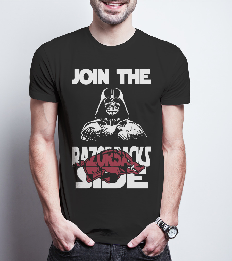 Join The Razorbacks Side T-Shirt