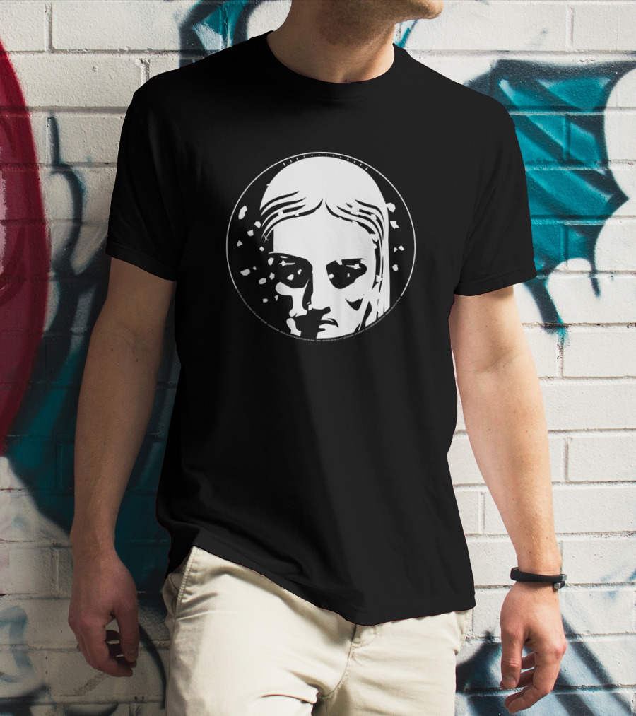 24 Corcovado Christ Face In A Snow Globe T-Shirt
