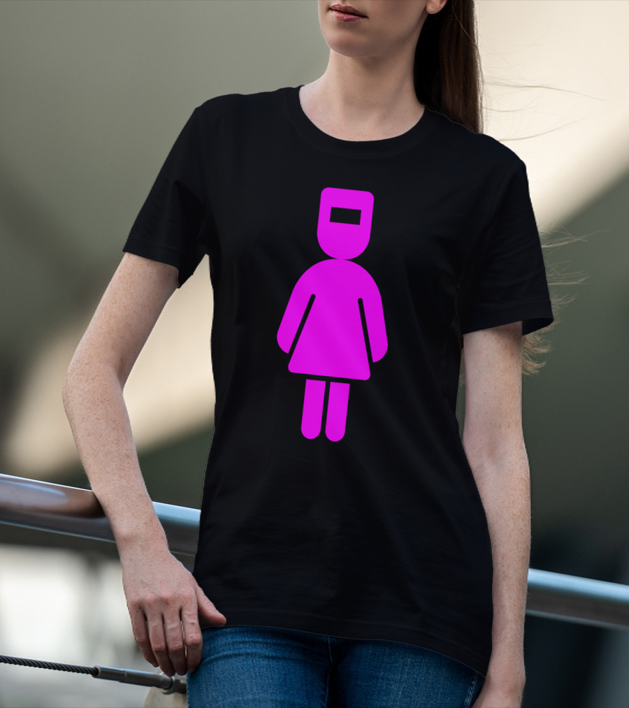 Pink Female Girl Lady Woman Welder Welding T-Shirt