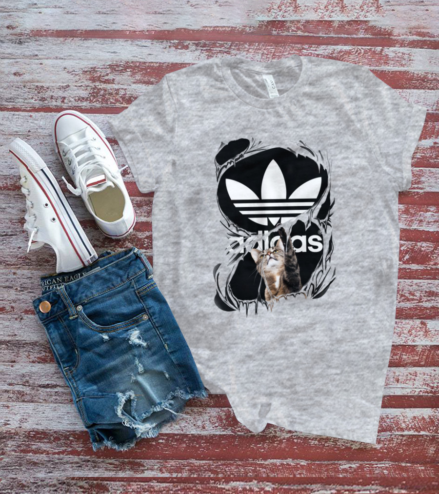 Trefoil Cat Scratch T-Shirt