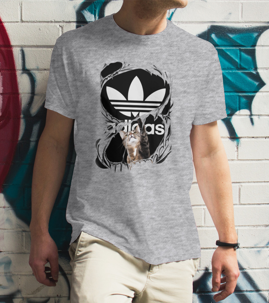 Trefoil Cat Scratch T-Shirt