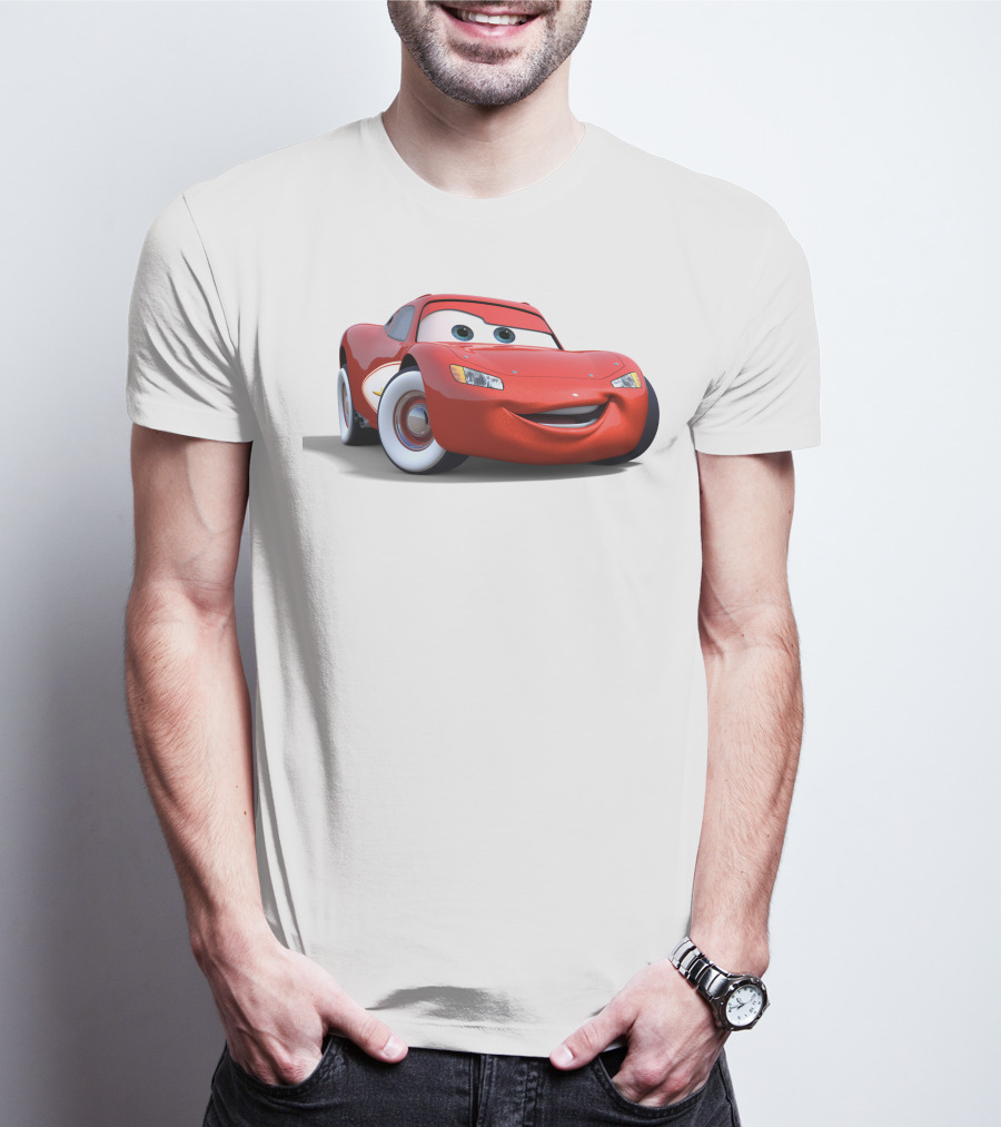Lightning McQueen Pixar Cars Character T-Shirt