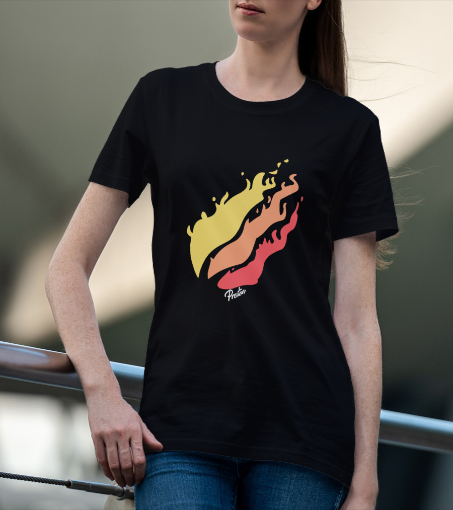 Preston Fire Flame Logo PrestonStyles.com Merch T-Shirt
