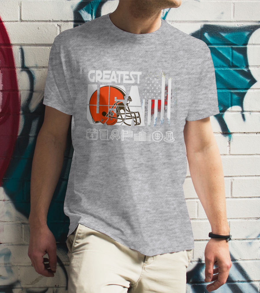 Greatest Usa America Football Helmets Calendar Flag Government Currency Traditions T-Shirt