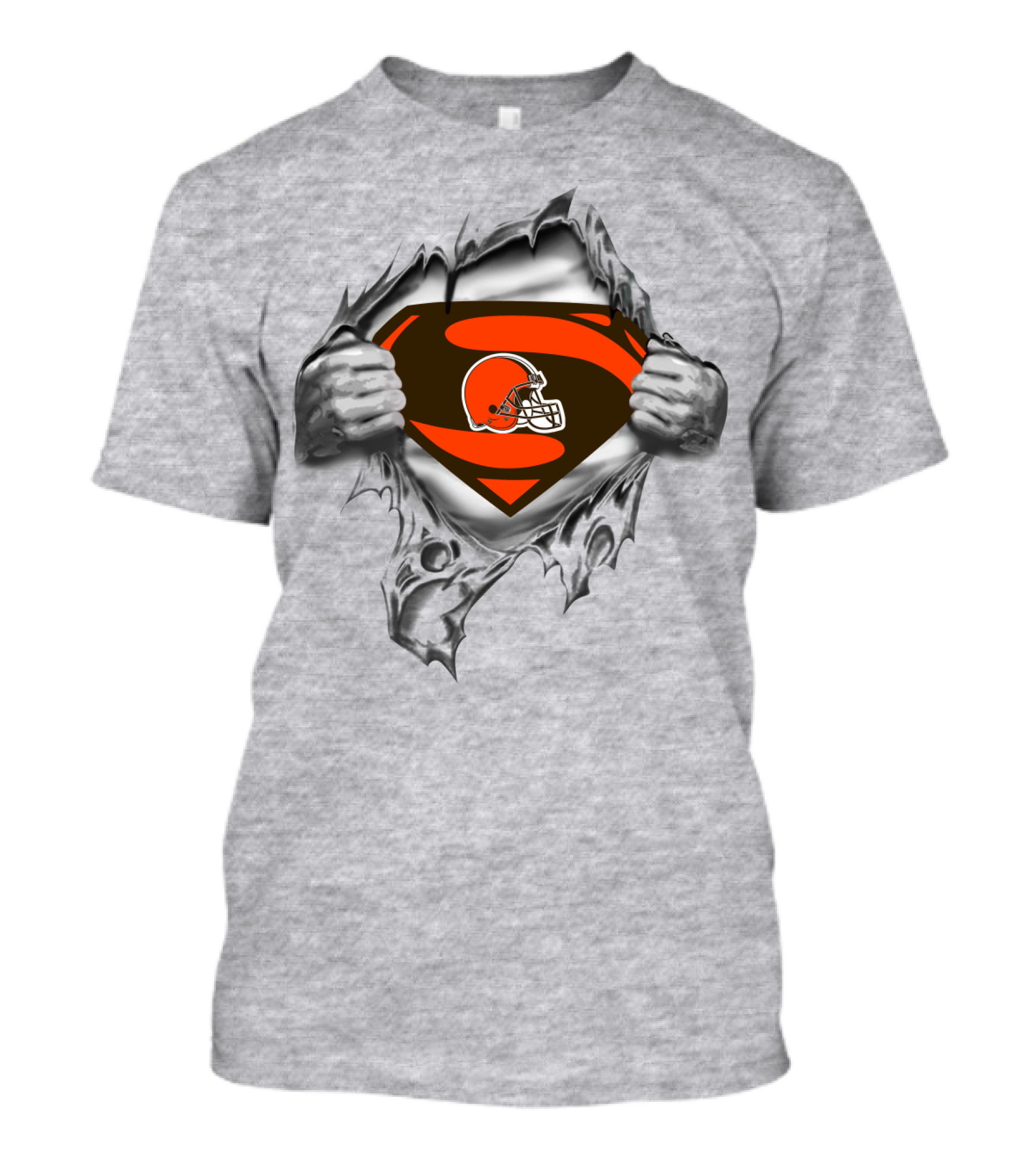 Cleveland Browns Superman Fusion T-Shirt