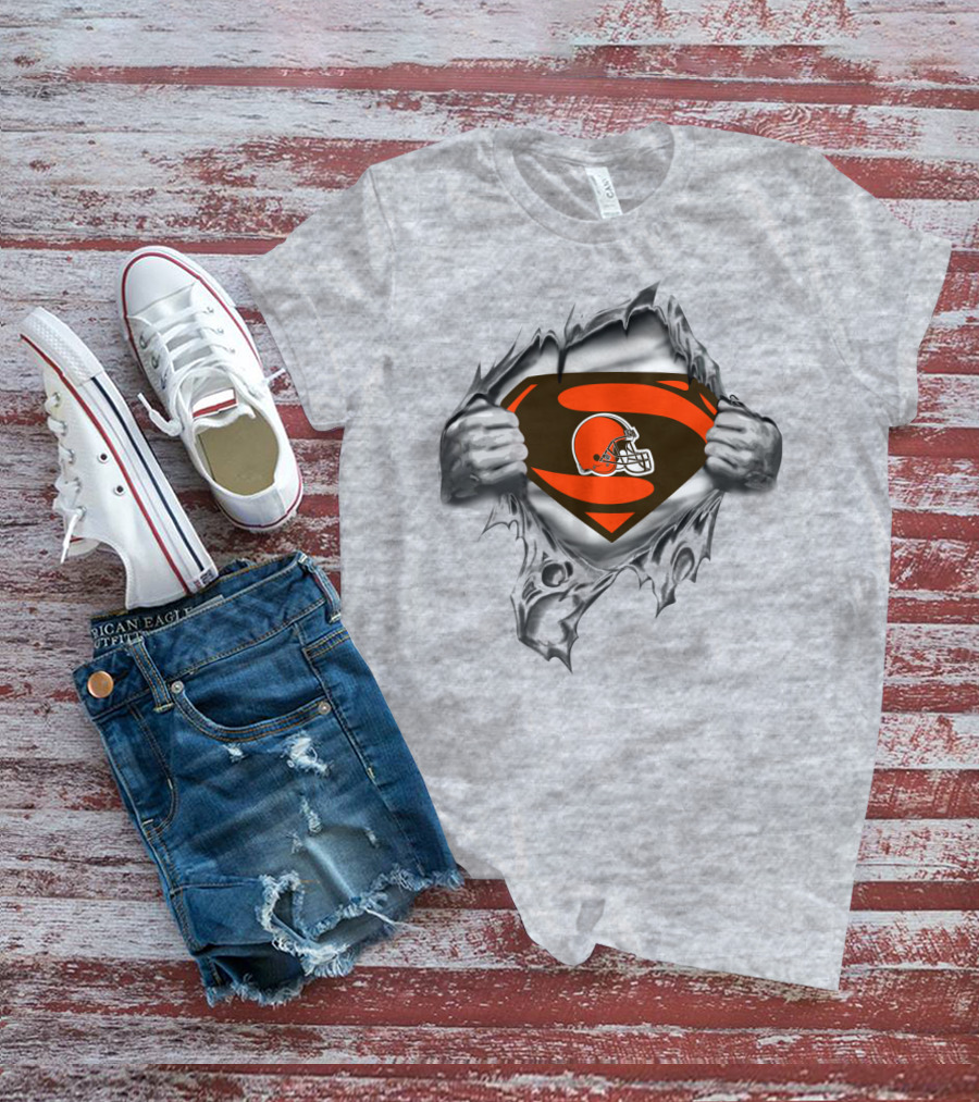 Cleveland Browns Superman Fusion T-Shirt