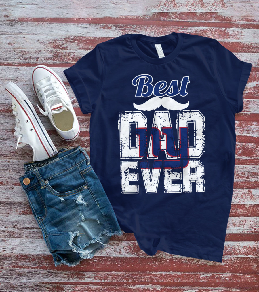Best Dad Ever Giants T-Shirt