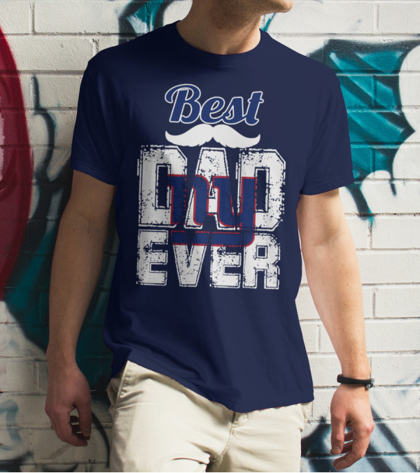 Best Dad Ever Giants T-Shirt