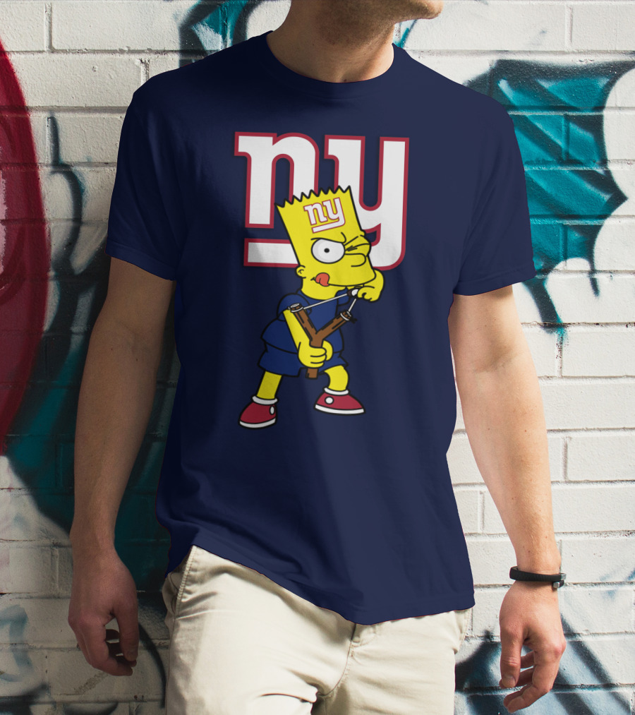 Ny Giants Bart Slingshot T-Shirt