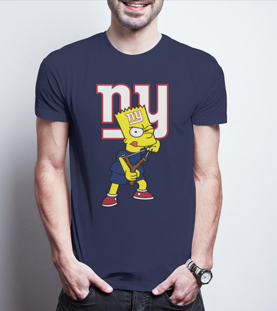 Ny Giants Bart Slingshot T-Shirt