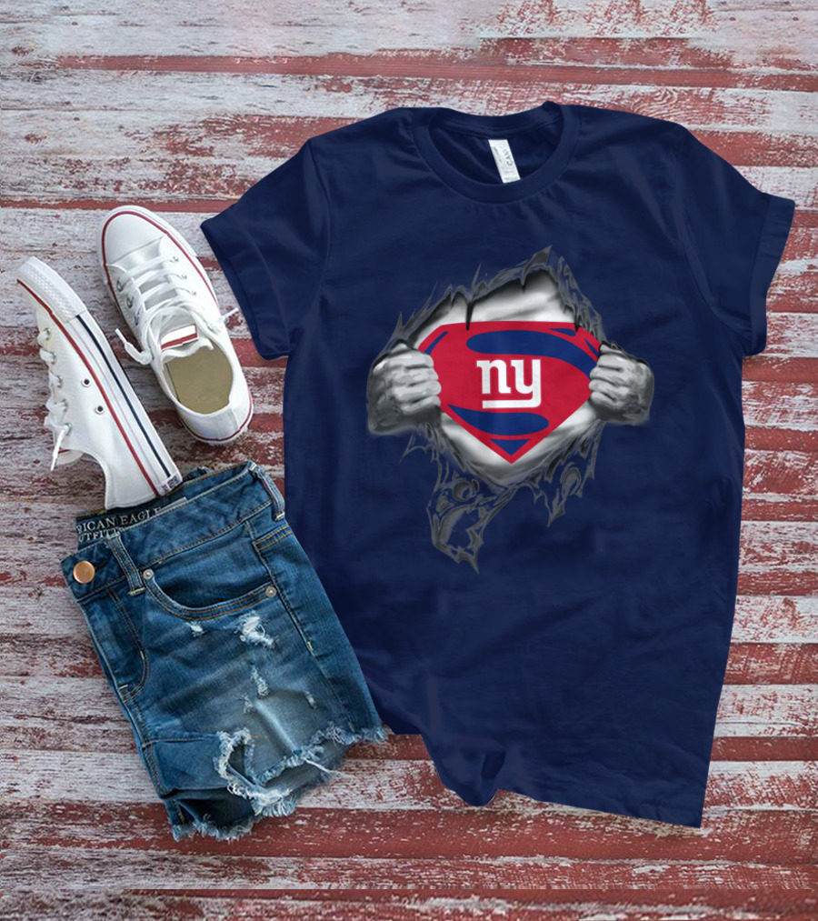 Superhero 'Ny Giants' Fan Power T-Shirt