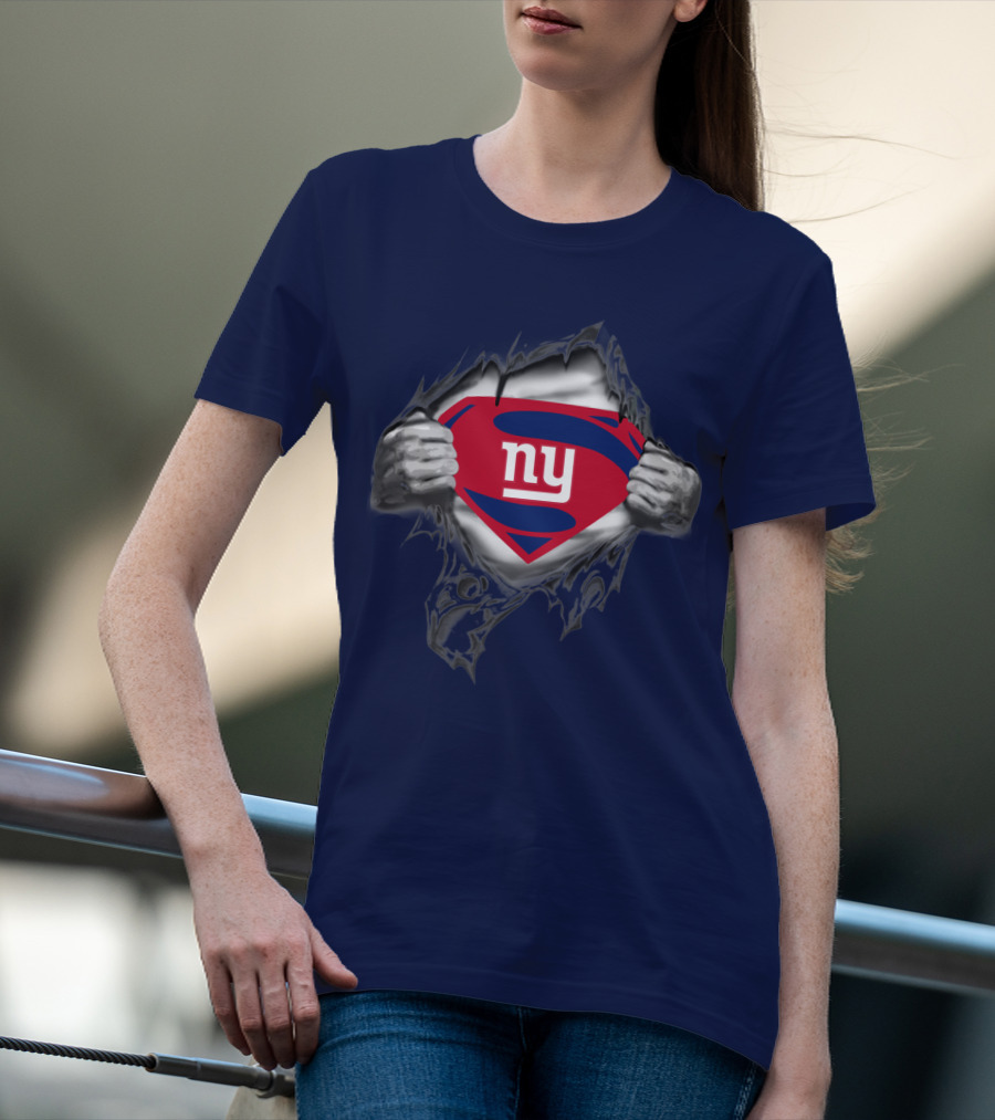 Superhero 'Ny Giants' Fan Power T-Shirt