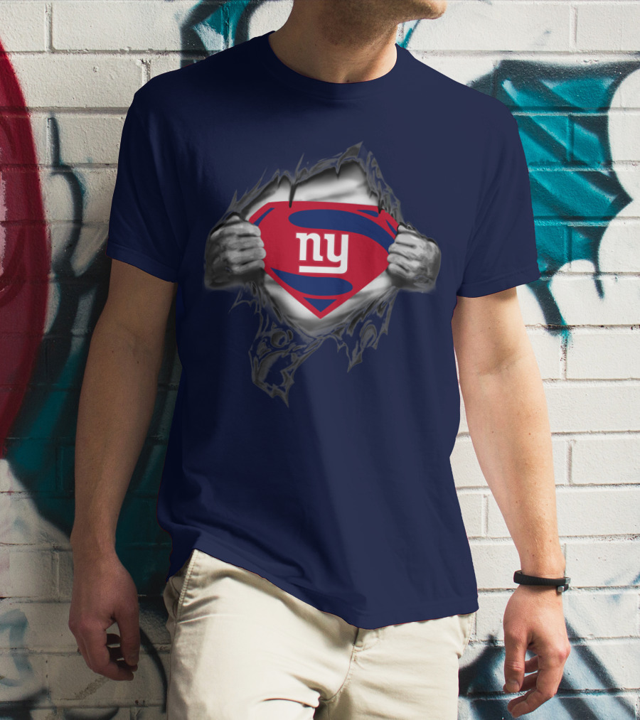 Superhero 'Ny Giants' Fan Power T-Shirt