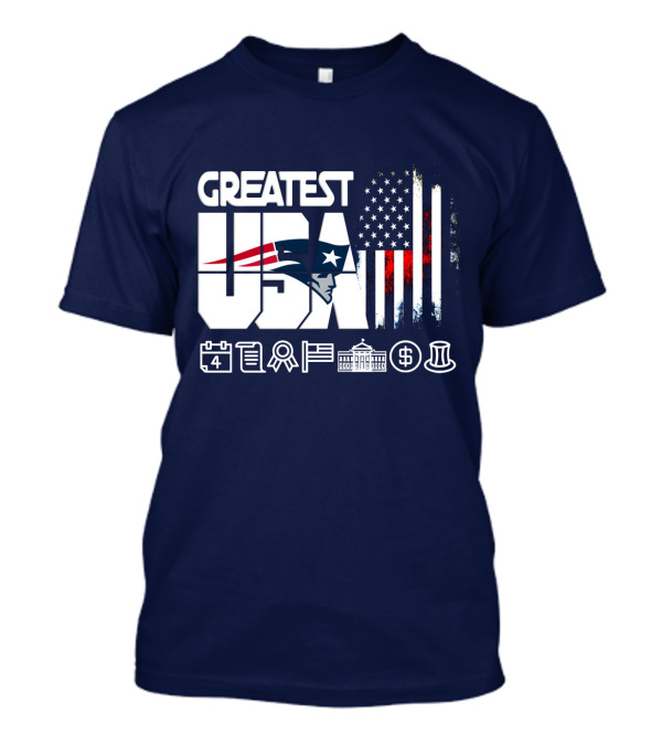 Greatest Usa New England Patriots American Icons T-Shirt