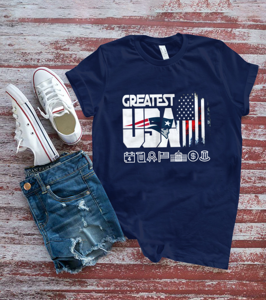 Greatest Usa New England Patriots American Icons T-Shirt