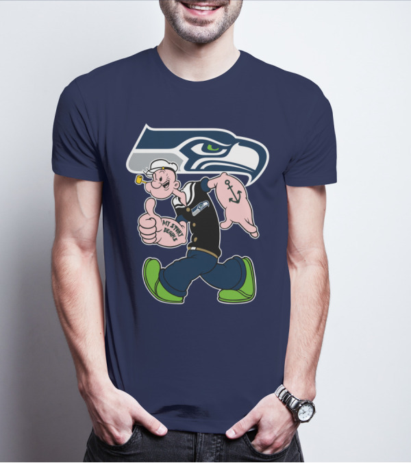 Seahawks Popeye My Jerry Bryant T-Shirt