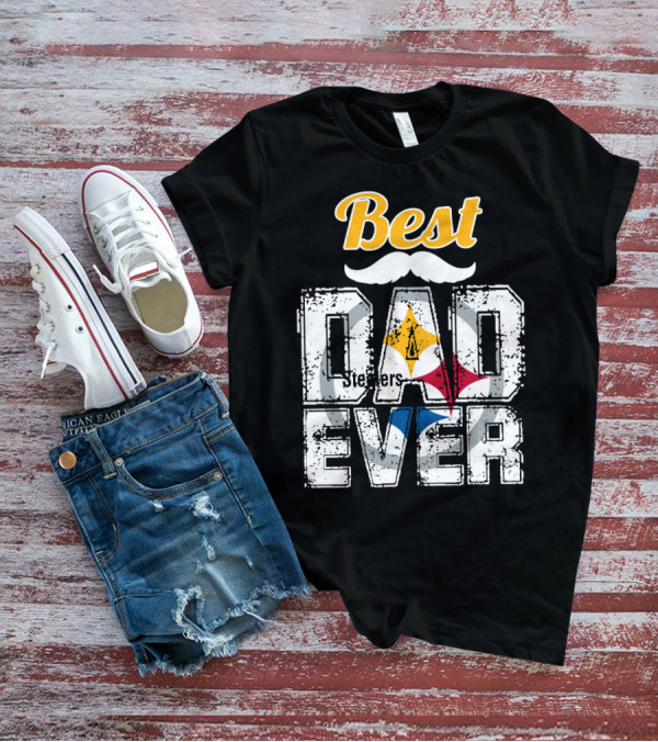 Best Steelers Dad Ever T-Shirt