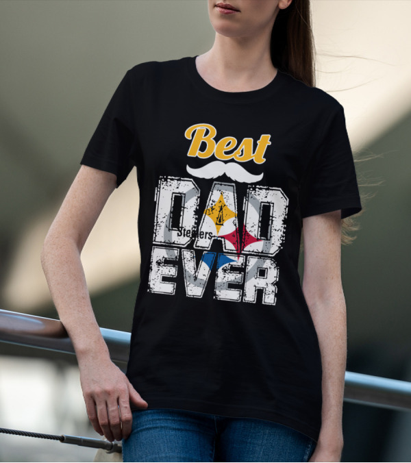 Best Steelers Dad Ever T-Shirt