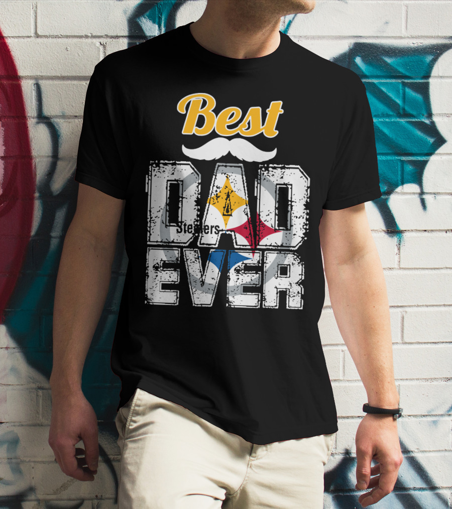 Best Steelers Dad Ever T-Shirt