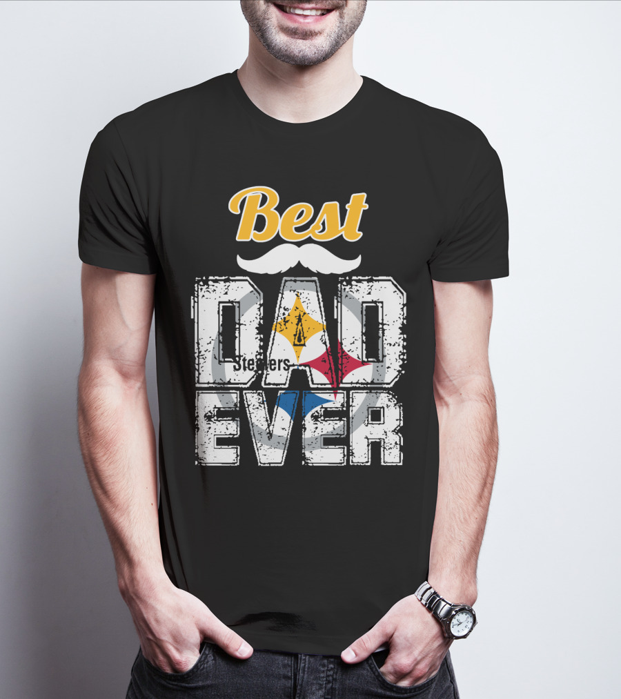 Best Steelers Dad Ever T-Shirt